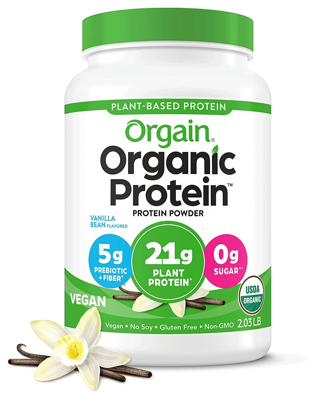 Bột Đạm Protein Thuần Chay Hữu Cơ Orgain Organic Protein