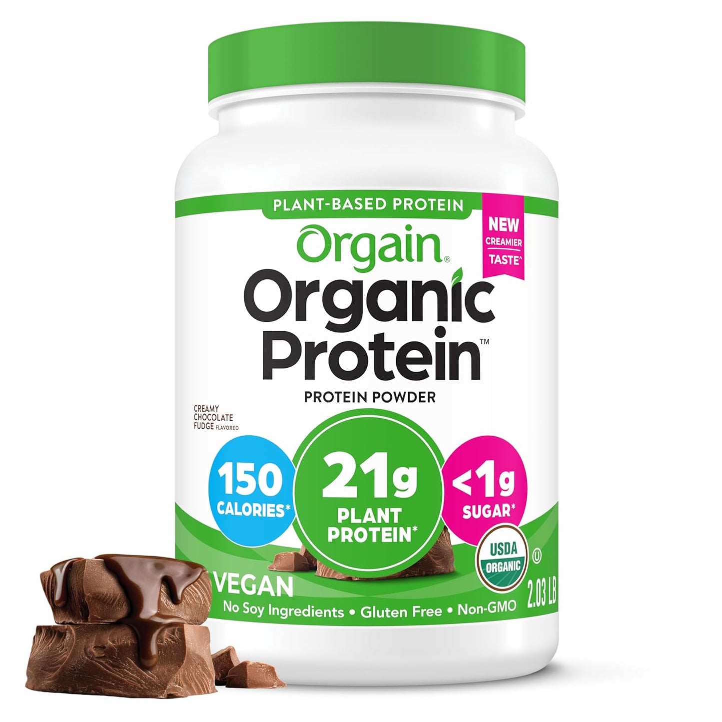 Bột Đạm Protein Thuần Chay Hữu Cơ Orgain Organic Protein