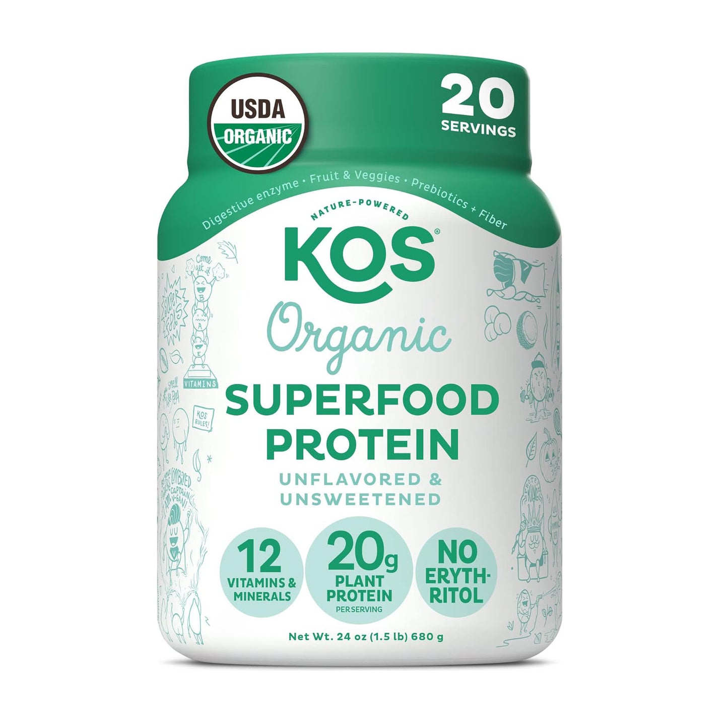 Bột Protein Thực Vật KOS Plant Protein