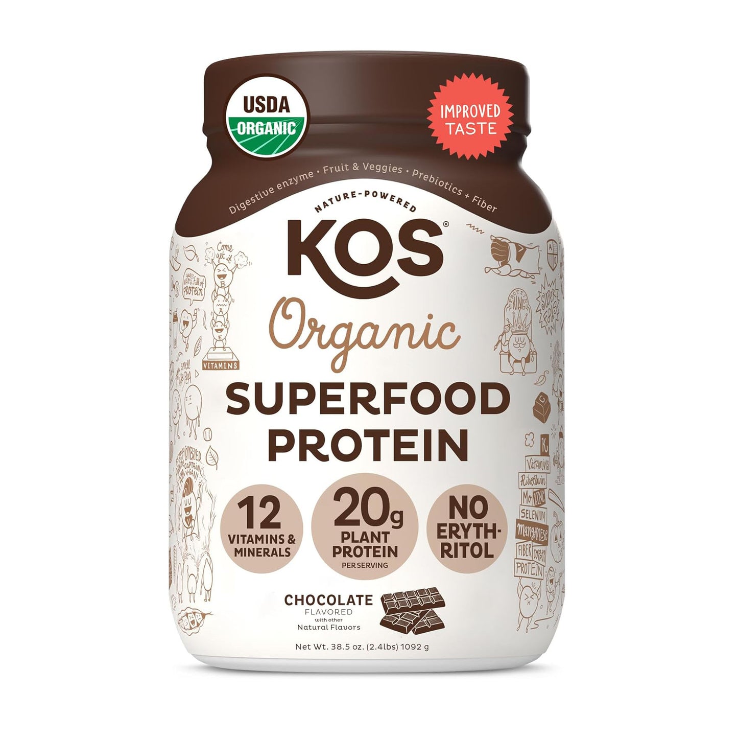 Bột Protein Thực Vật KOS Plant Protein