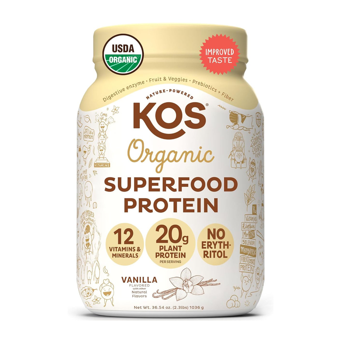 Bột Protein Thực Vật KOS Plant Protein