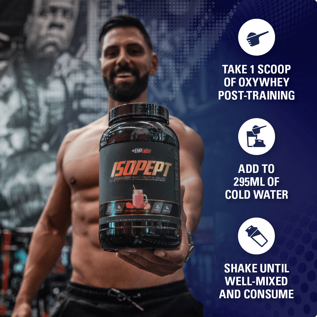 Bột Whey Protein Thủy Phân Hydrolyzed EHPlabs ISOPEPT 2Lbs