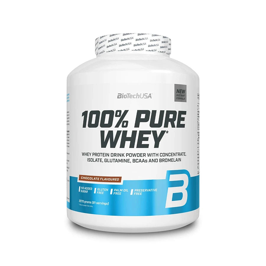 Whey Protein BioTechUSA 100% Pure - 5lbs (2.3kg)