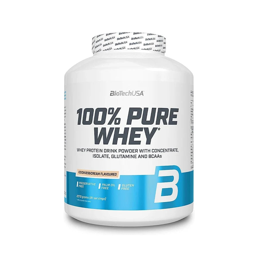 Whey Protein BioTechUSA 100% Pure - 5lbs (2.3kg)