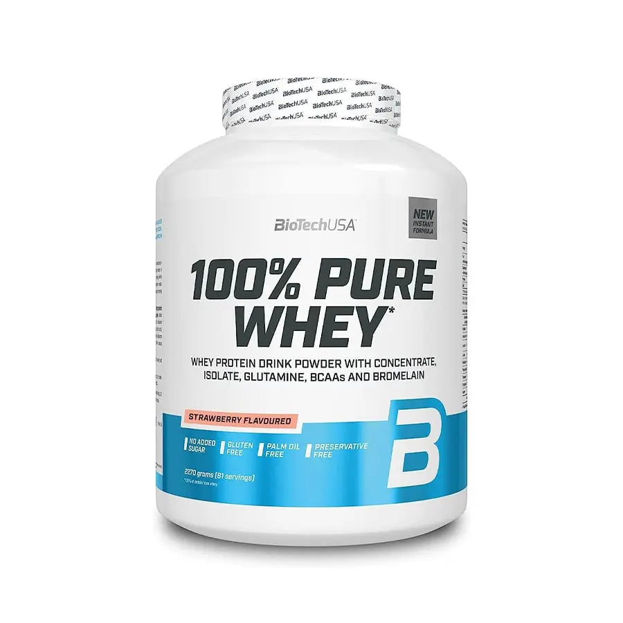 Whey Protein BioTechUSA 100% Pure - 5lbs (2.3kg)