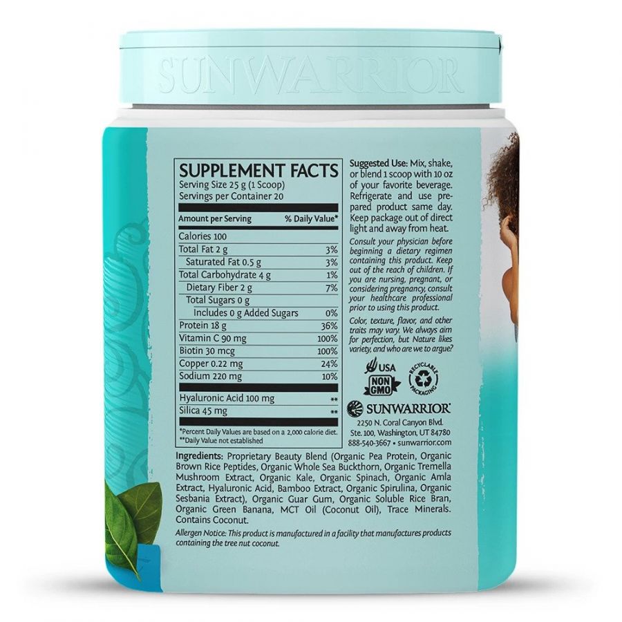 Bột Bổ Sung Collagen Thủy Phân Protein Sunwarrior 500g