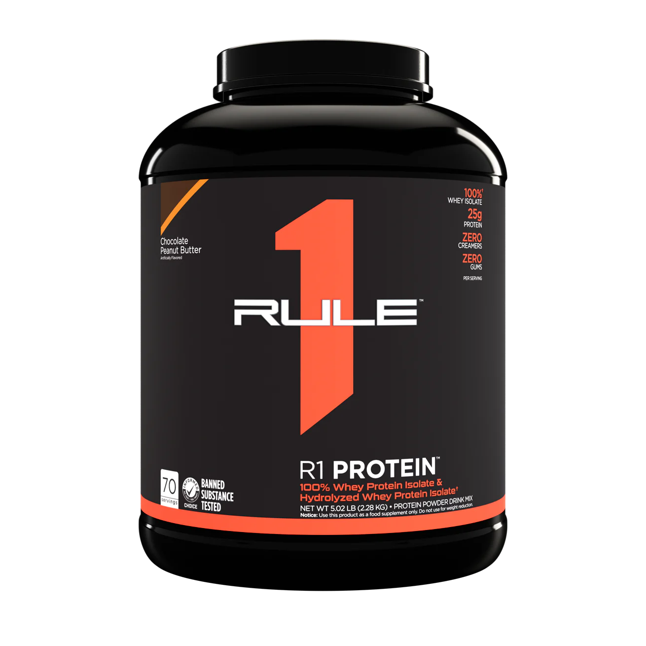 Sữa whey Protein Tăng Cơ Rule 1 Isolate 5lbs (2.3kg)