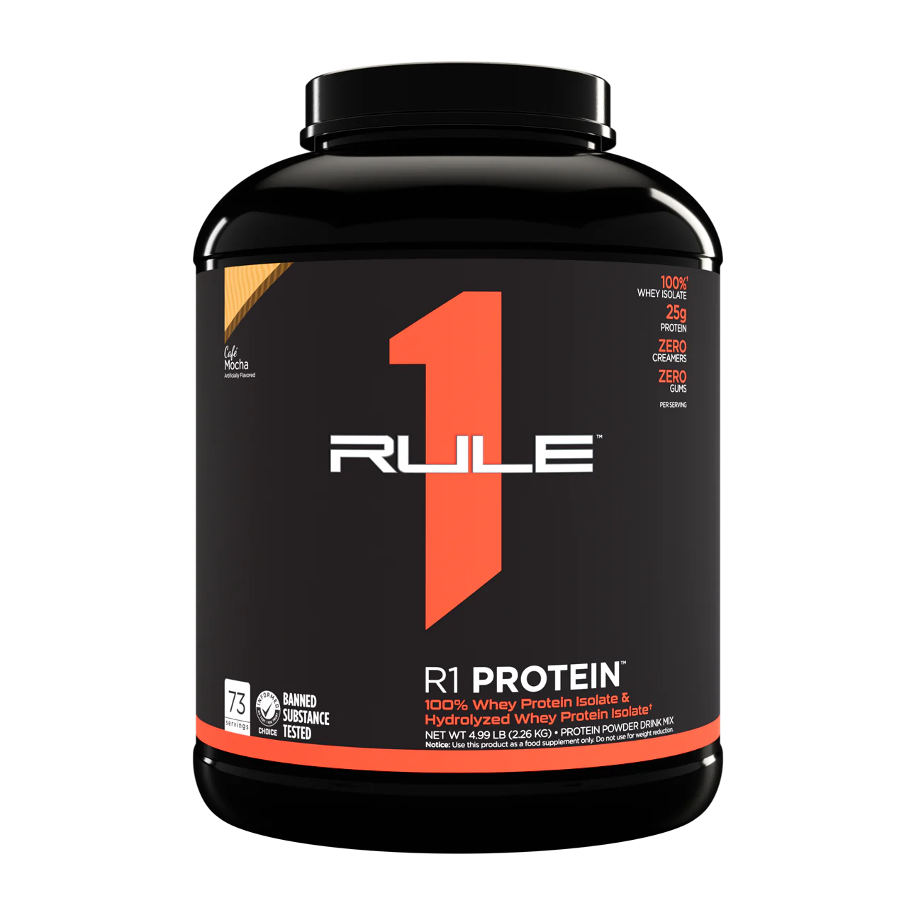 Sữa whey Protein Tăng Cơ Rule 1 Isolate 5lbs (2.3kg)