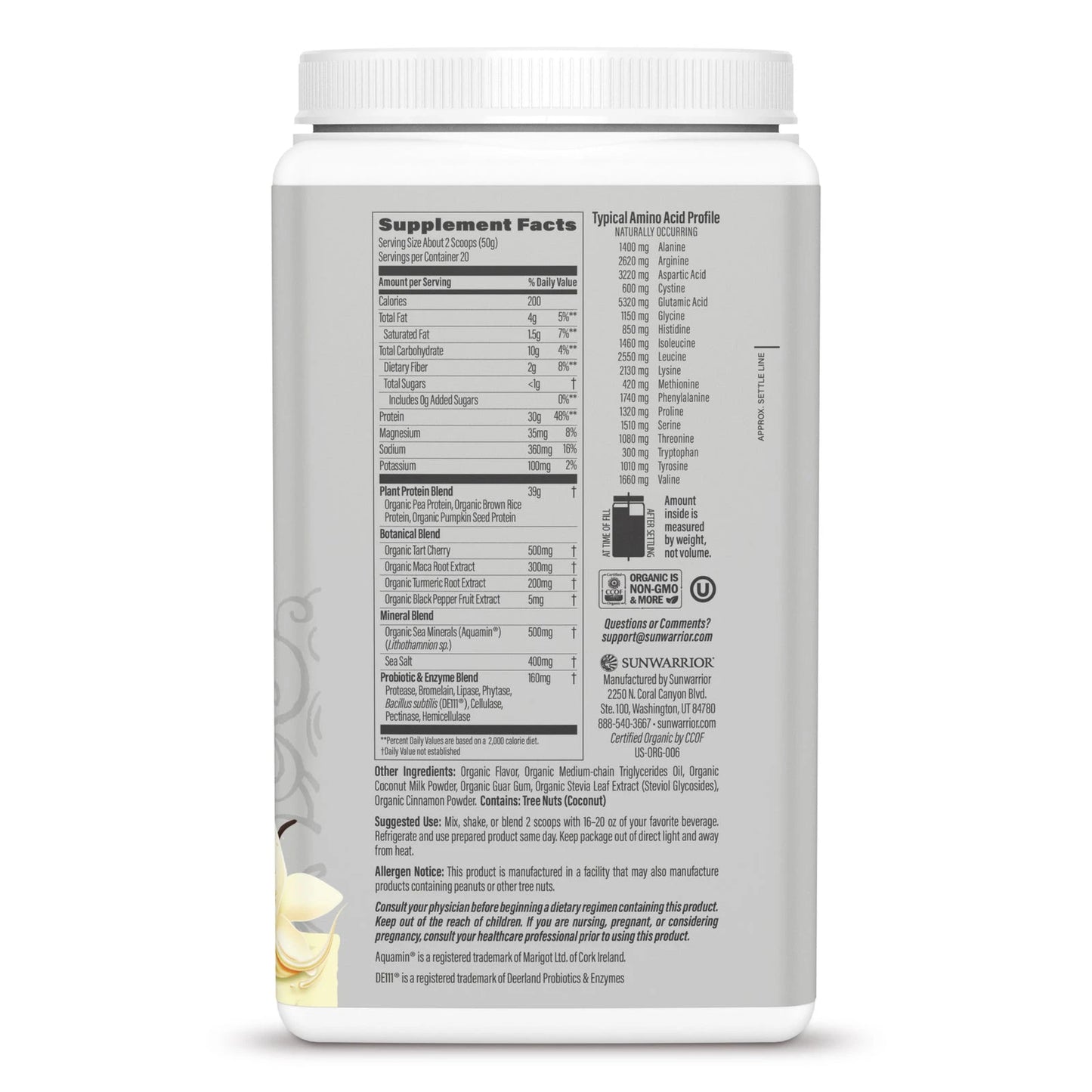 Bột Protein Thực Vật Hữu Cơ Active Protein