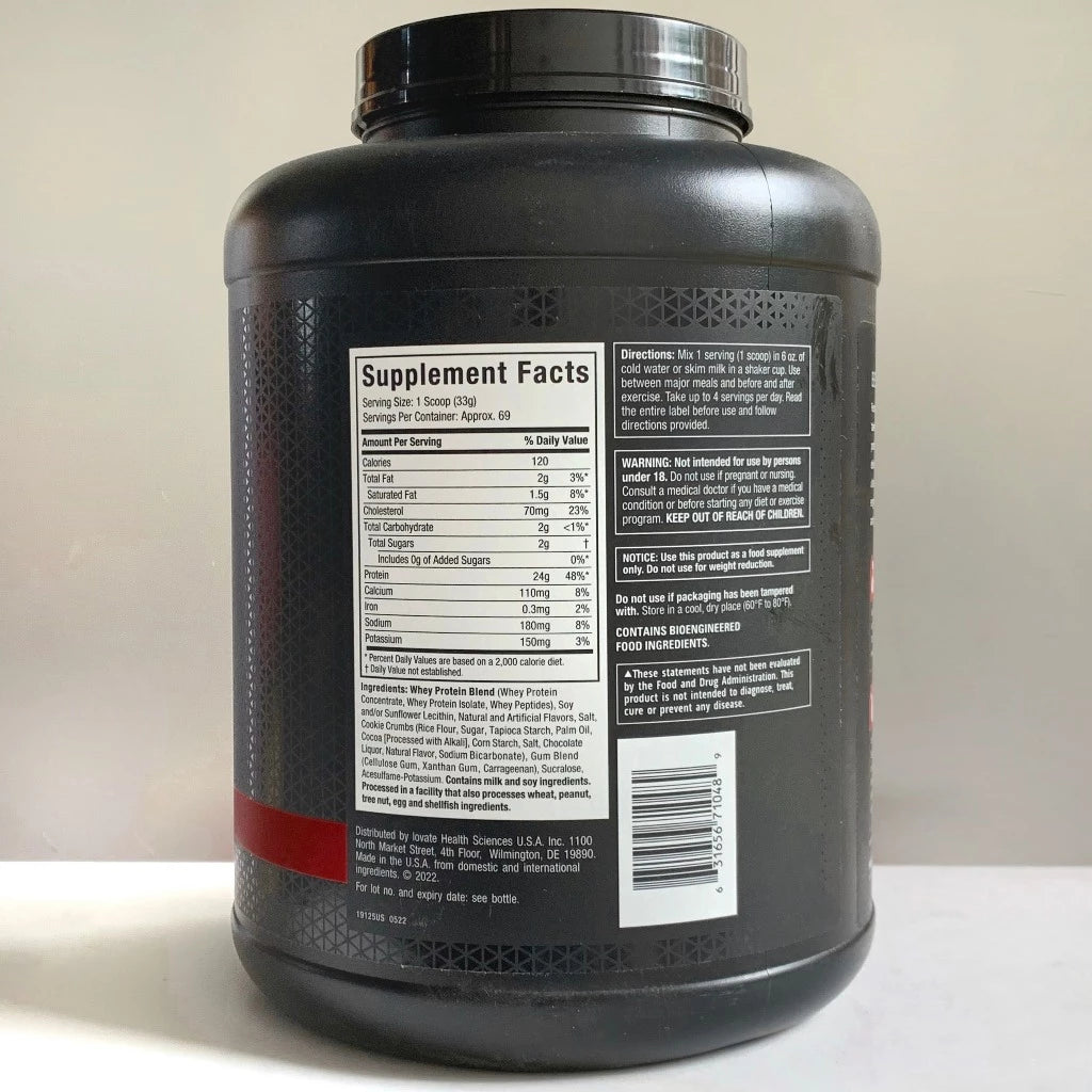 Bột Whey Muscletech NitroTech Ripped Bổ Sung đạm Tăng Cơ 4Lbs