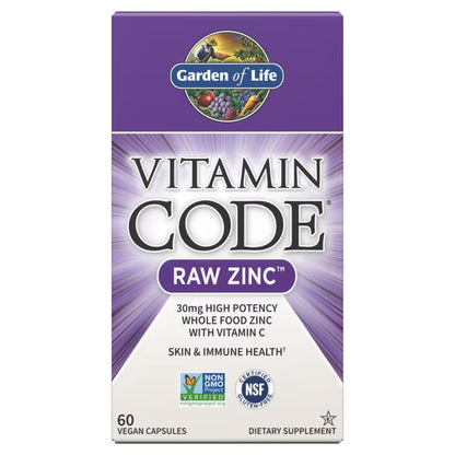 Viên Kẽn + Vitamin C Garden of Life Vitamin Code 60 Viên -  Đẹp Da Tăng Cường Miễn Dịch