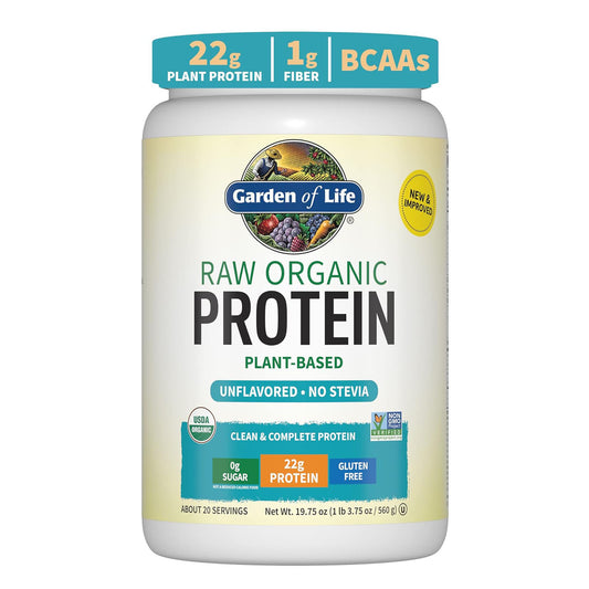 Bột Protein Thuần Chay Hữu Cơ Thô RAW Organic Protein Garden of Life