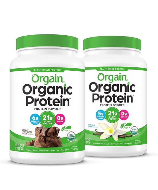 Bột Đạm Protein Thuần Chay Hữu Cơ Orgain Organic Protein