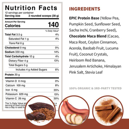Đạm Thực Vật Epic Protein 465g - Sprout Living