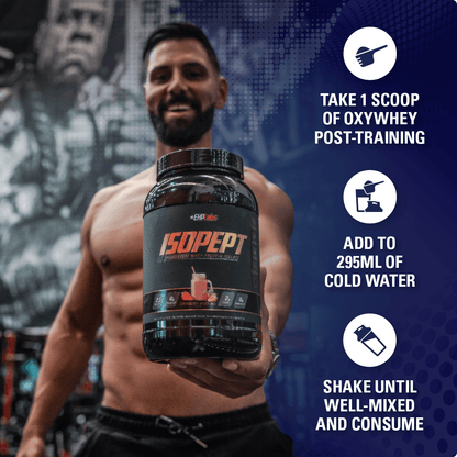 Bột Whey Protein Thủy Phân Hydrolyzed EHPlabs ISOPEPT 2Lbs