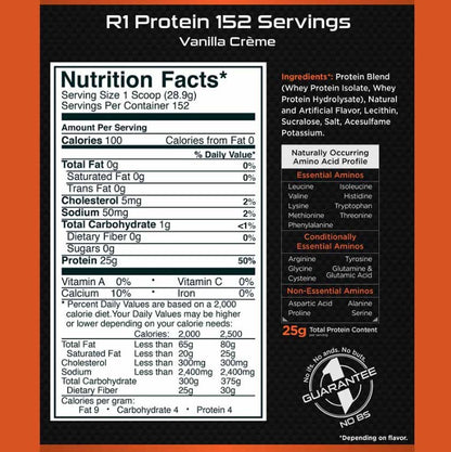Sữa whey Protein Tăng Cơ Rule 1 Isolate 4.6kg (10lbs)