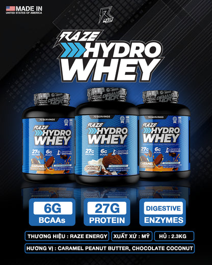 Whey Protein Raze Hydro Whey 2lbs (0.9kg)