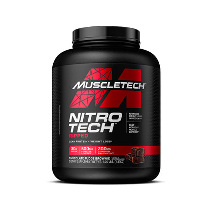 Bột Whey Muscletech NitroTech Ripped Bổ Sung đạm Tăng Cơ 4Lbs