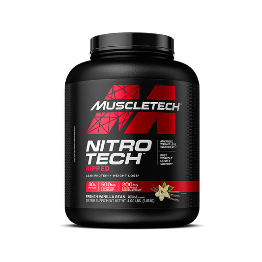 Bột Whey Muscletech NitroTech Ripped Bổ Sung đạm Tăng Cơ 4Lbs