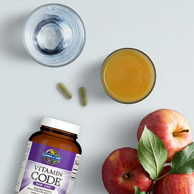 Viên Kẽn + Vitamin C Garden of Life Vitamin Code 60 Viên -  Đẹp Da Tăng Cường Miễn Dịch
