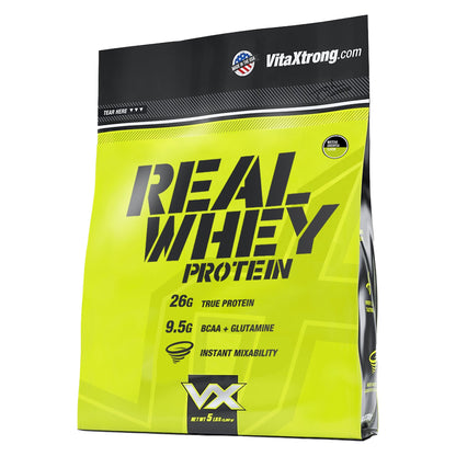 Whey Protein Vitaxtrong Real Dạng Túi 10Lbs (4.6Kg)