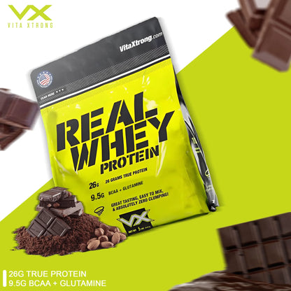 Whey Protein Vitaxtrong Real Dạng Túi 10Lbs (4.6Kg)