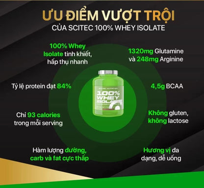 Whey Protein Isolate Scitec Nutrition 2kg