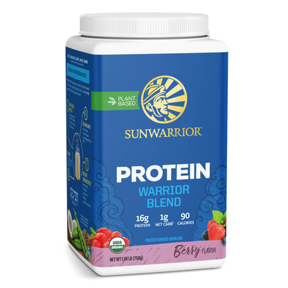 Bột Protein Thực Vật Hữu Cơ Chất Lượng Cao WarriorBlend - Sunwarrior 750g