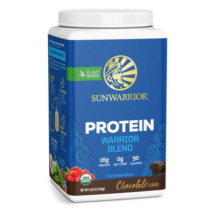 Bột Protein Thực Vật Hữu Cơ Chất Lượng Cao WarriorBlend - Sunwarrior 750g