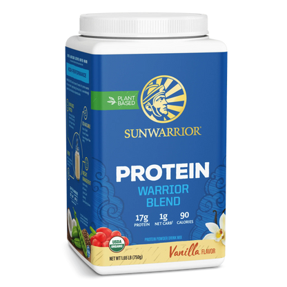Bột Protein Thực Vật Hữu Cơ Chất Lượng Cao WarriorBlend - Sunwarrior 750g