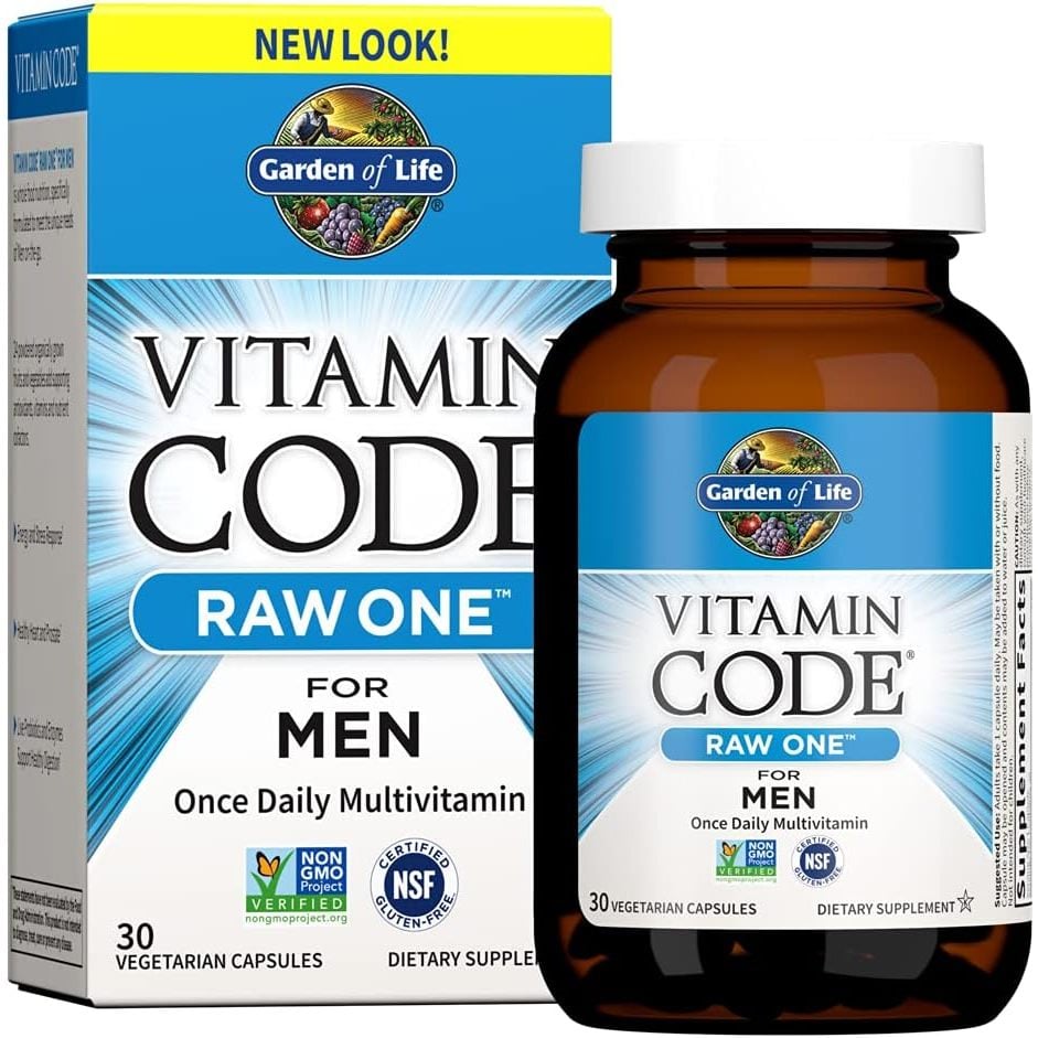 Đa Vitamin Cho Nam Garden of Life Vitamin Code Hũ 75 viên